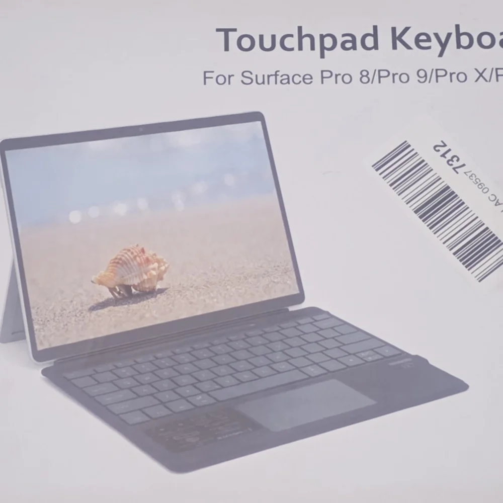 Touchpad Keyboard for Surface Pro - Black